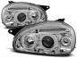 Preview: Scheinwerfer Angel Eyes für Opel Corsa B Bj. 93-00 Chrom